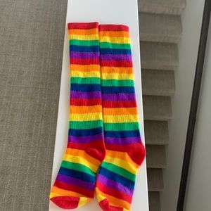 Unworn Rainbow 🌈 Pride Socks